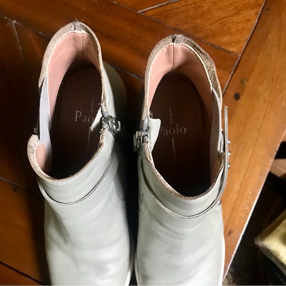 LINEA PAOLO Gray Wedge Sneakers - Picture 14 of 14